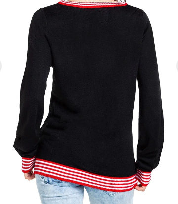 Unisex Light Santa Ask Your Mom Funny Christmas Sweater