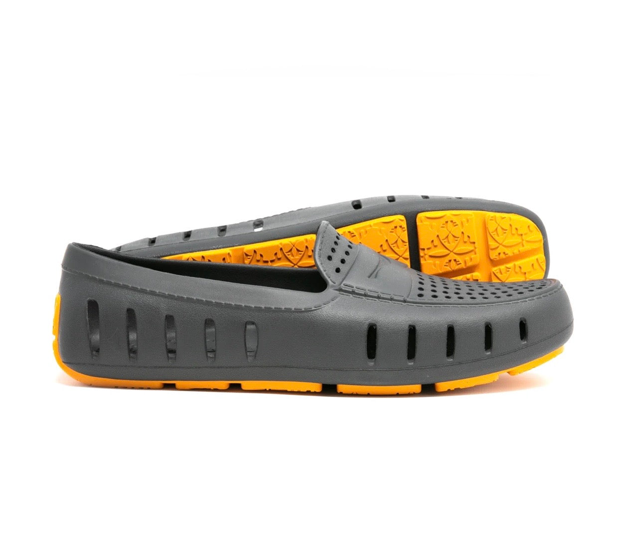 Floafers Country Club Drive Asphalt/Flame Orange