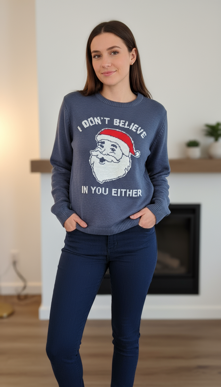 Unisex Santa Doesn't Believe In You Either