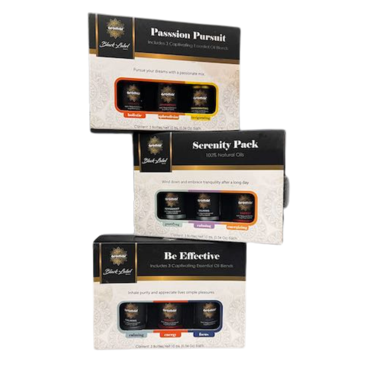 Essential Oils by Aromar - 3-Pack Blend Set