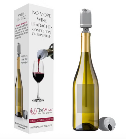 PureWine The Wave Wine Purifier Aerator