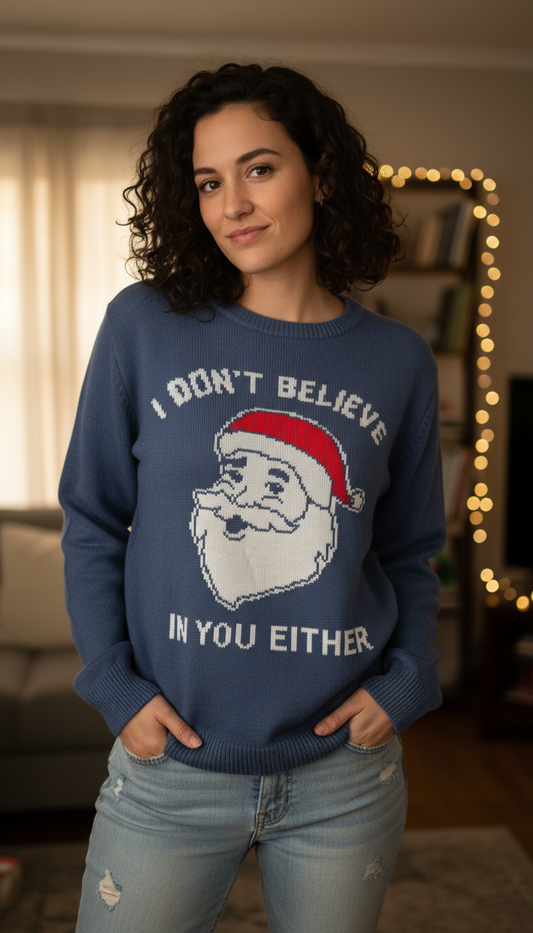 Unisex Santa Doesn't Believe In You Either