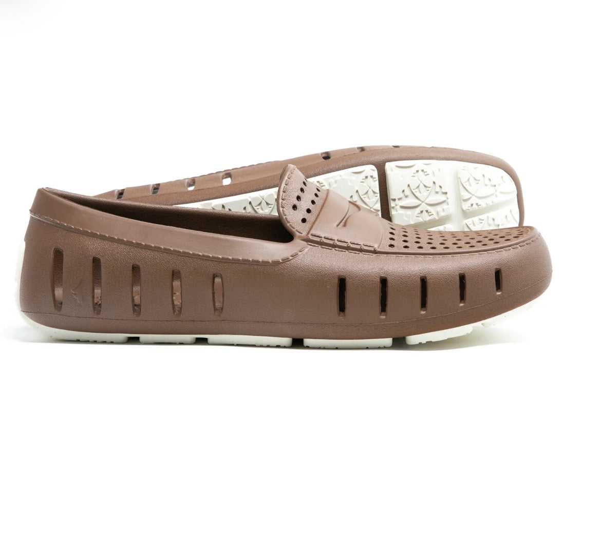 Floafers Country Drive Club Driftwood Brown/Coconut